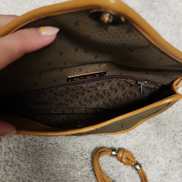 Saint Laurent cloth crossbody bag